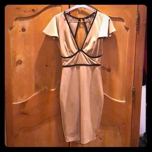 Great going out dress, sexy, it’s stretches.